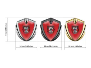 Silikon Emblem Abzeichen Renn Look Glänzend Top